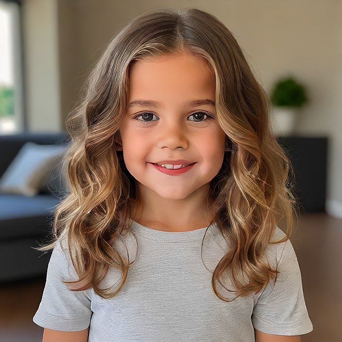 Wavy Lob Haircut